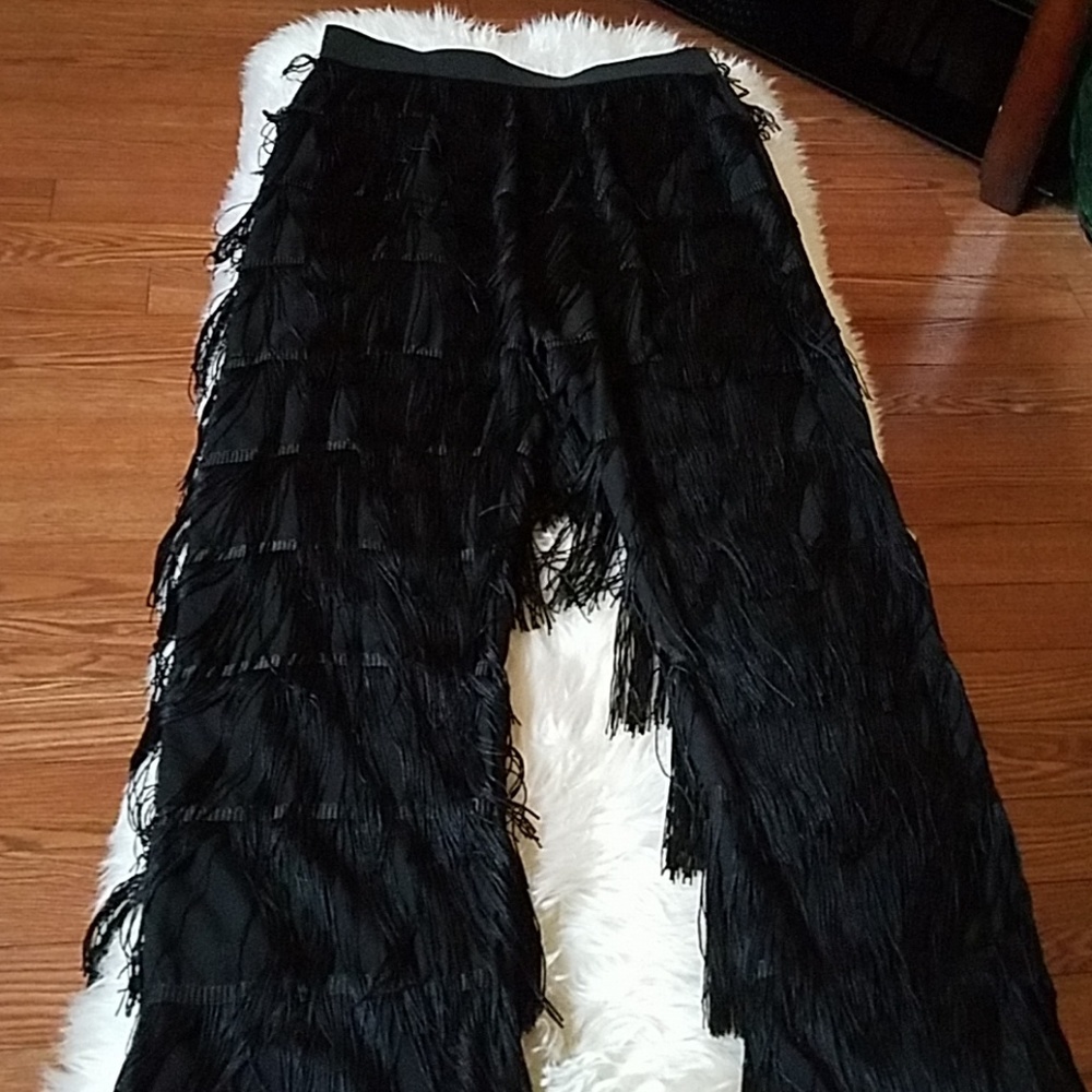 Rare london fringe pants
